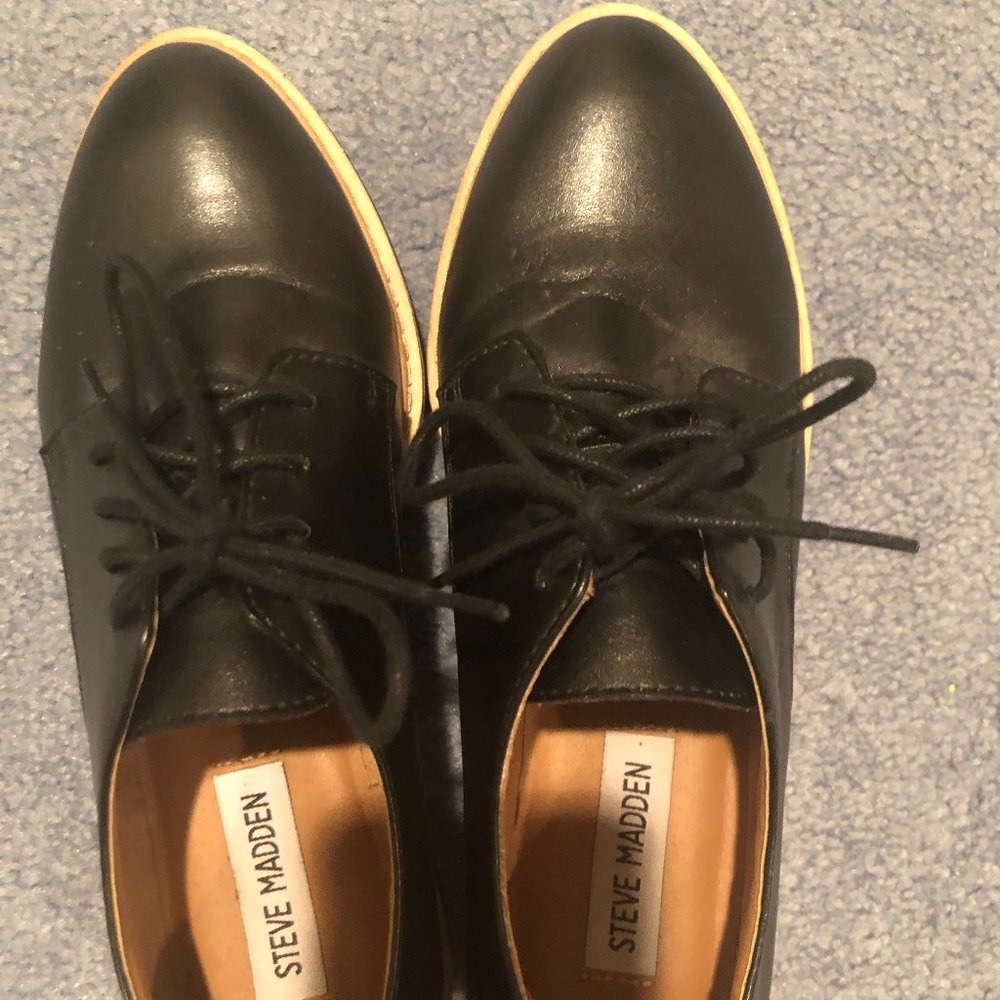 Steve Madden Women's Vassar Platform Oxford size 6 1/2